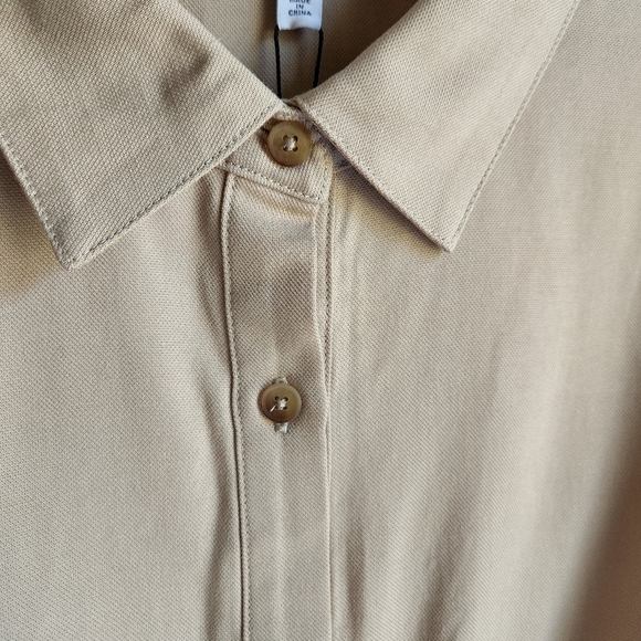 NWT Billie the Label Imogene Crop Top Linen Blend Size Large - Picture 5 of 9